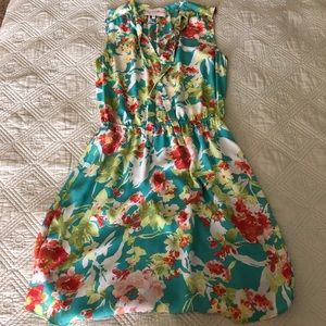 Charles Henry floral dress